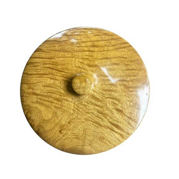 Myrtle Wooden Bowl from The House of Myrtlewood Coos Bay, Oregon VINTAGE - Picture 2 of 6